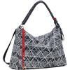 Desigual borsa a tracolla Radio Leiria Shoulder Bag Denim Raw nero