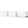 MERCUSYS Sistema Mesh Mercusys Halo H85X Wifi Dual-band fino a 3000Mbps Bianco [MERC-HALOH85X(3-PACK)]