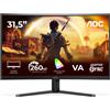 Aoc Monitor Led 31.5'' Aoc C32G42ZE Curvo Full HD 1920x1080 240Hz 4ms Classe F Nero [UPAOC032XS00030]