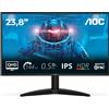 Aoc Monitor Led 23.8'' Aoc Q24B36X IPS Quad HD 2560x1440 4ms 144Hz Classe D Nero [UPAOC024XS00090]