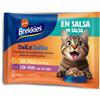 Affinity Brekkies Brekkies Daily Delice 4 x 85 g - Pollo & Tacchino in Salsa