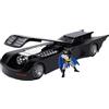 Jada Toys 30916BK - Modello BATMOBILE dalla Serie Animata 20cm con Figura BATMAN 1/24 DIE CAST DC Comics JADAToys