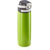 Leifheit Flip Borraccia termica 600 ml, Borraccia acciaio con chiusura ermetica e resistente al calore, Pratico thermos caffè portatile, verde kiwi