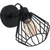 Eglo Leuchten my light Spot 1 luce Tabillano orientabile nero opaco con gabietta 1XE27 98762/20