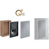 INDIANA LINE TESI Q Diffusori Incasso Parete Coppia Altoparlanti 2 vie casse box