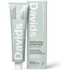Davids Natural Toothpaste, Whitening, Antiplaque, Fluoride-Free, SLS-Free, Peppermint Oil, 5.25 OZ, Tube Roller Included by Davids Natural Toothpaste