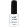 Faby Smalto Power, 15 ml, riparazione di unghie danneggiate, trasparente