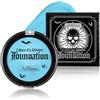 Afflano Cream-to-Powder Fondotinta teatrale, 50 g, azzurro, solubile in acqua, per teatro e cosplay
