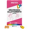 Massigen Gravidanza Allattamento Con Acido Folico Multivitaminico E Multiminerale 30 Compresse Rivestite Da 1,1 G + 30 Perle Da 700 Mg Massigen