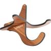 LINRAX US1 Supporto per Ukulele in Legno, Porta Ukulele da Terra con Gomma Morbida, Stand Ukulele Universale per Ukulele Violino Banjo Mandolino, Supporto per Violino, Accessori Ukulele e Violino