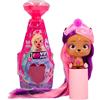 VIP PETS IMC Toys VIP PETS Glam Gems S5, Bambola a Sorpresa da Collezione, Look Brillante e Capelli da Pettinare e Decorare con Gioielli per Bambine e Bambini +3 Anni