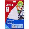 APLI Lables A5 Print&Write 49 x 82mm