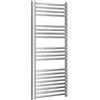 Cordivari Termoarredo Lisa 25 Dritto Cromato Altezza 760 : Dimensione Termoarredo (LxHxI) - 600 X 760 INT. 550