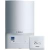 Vaillant Caldaia a Condensazione Vaillant ecoTEC Pro VMW 286/5-3+ con Sensoroom WiFi Metano/Gpl Low NOx con kit scarico fumi - New ErP : Kit Scarico Fumi - Adattatore Sdoppiato, Potenza Kw - 28 Kw