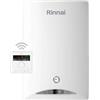 Rinnai Caldaia a Condensazione Zen Metano o GPL WI-FI low NOx con Kit Scarico Fumi : Kit Scarico Fumi - Kit Coassiale, Potenza Kw - 34 Kw, Produzione Gas - METANO