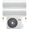 Ferroli Climatizzatore Dual Split Giada M 12+12 con U.E. 2CP001QF-21-3 R32 Inverter Wi-Fi Classe A++
