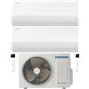 Samsung Climatizzatore Dual Split Cebu S2 9+9 con AJ052TXJ3KG Inverter Wi-Fi Classe A+++