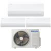 Samsung Climatizzatore Samsung Trial Split Inverter serie CEBU S2 9+9+9 con AJ052TXJ3KG R-32 Wi-Fi Integrato