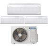 Samsung Climatizzatore Trial Split Windfree Avant S2 9+9+12 con AJ052TXJ3KG Inverter Wi-Fi Classe A+++
