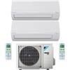 Daikin Siesta Dual Climatizzatore 9+12 con Unità Esterna 40-2 R-32 Wi-Fi Integrato