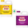 Sentinel Kit Lavaggio Caldaie Sentinel X100 Inibitore 1L + Sentinel X800 Pulitore 1 L