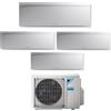 Daikin Climatizzatore Emura Quadri 7+9+9+9 Wi-Fi Inverter A+++ con Unità Esterna 80-4 Bianco