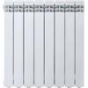 Global Termosifoni Radiatori Vox Interasse 700 in Alluminio Bianco RAL9010 : Batteria Completa - 6 ELEMENTI