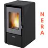 Kalor Stufa a Pellet Ventilata in Acciaio Petit 7 Kw Varie Colorazioni : Colore - Nero