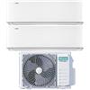 Hisense Climatizzatore Dual Split Energy Pro X 9+12 Inverter Wi-Fi R-32 2AMW42U4RGC : Colore - Bianco