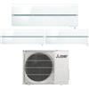 Mitsubishi Climatizzatore Trial Smart LN 9+9+9 BTU con Unità Esterna MXZ-3F54VF4 R-32 A++ : Colore - Bianco