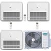 Hisense Climatizzatore Trial Split Console AKT 9+9+12 con 3AMW62U4RJC R-32 Wi-Fi Optional
