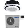 Samsung Climatizzatore Cassetta360 Monofase R32 Inverter A++ Comando e pannello circolare bianco inclusi : Potenza Btu - 24000 - 60/85 m²