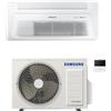 Samsung Climatizzatore Cassetta 1 via Windfree Monofase con pannello bianco e comando a filo Advance Inverter R32 A++ : Potenza Btu - 9000 - 15/30 m²