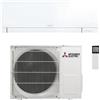 Mitsubishi Climatizzatore Monosplit Kirigamine Zen MSZ-EF A+++ Inverter R-32 Wi-Fi Bianco : Potenza Btu - 18000 - 40/60 m²