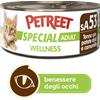 PETREET ADULT WELLNESS TONNO CON PATATE DOLCI E CAMOMILLA sA53 GR 70