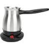 Greensen Caffettiera Turca Elettrica in Acciaio Inossidabile, 600 Ml, Macchina per caffè Espresso, Riscaldatore Elettrico per caffè 600 Ml in Acciaio Inossidabile, Riscaldamento Uniforme