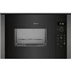 NEFF HLAGD53G0, N 50, Microonde da incasso con grill, Programmi automatici, Easy Clean autopulente, facile da usare grazie alla manopola girevole e al display LED Plus, ideale per montaggio alto con