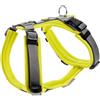 HUNTER Pettorina per cani MALDON, colore: lime/grau, morbida imbottitura e confortevole, altamente riflettente grazie allo scotchlite 3M, regolabile in 4 posizioni, taglia: XS