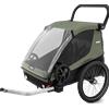 Thule Carrellino rimorchio bici per bambino o animali THULE Courier VINTAGE GREEN