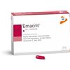 PHARMALINE Pharma Line EMACRIT Capsule Integratore di Ferro, 30 Capsule | Con Acido Folico, Vitamine C, B6 e B12 ad Alta Assimilabilità
