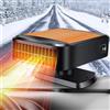 KQLHLHDYZ Riscaldatore per auto, 12 V, 200 W, portatile, 2 in 1, riscaldamento/raffreddamento, ventola per parabrezza auto, sbrinatore con presa accendisigari