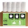 Exacompta Bobines pour machines a calculer et caisses - 1 pli extra-blanc 60g/m - 57mm x 7
