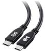 Cable Matters Cavo USB4 40 Gbps, supporto video 8K e ricarica da 240 W da 2 m - totalmente compatibile con USB-C e Thunderbolt 4