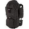 5.11 Tactical Sling Bag Pack MOAB 10, Borsa a tracolla militare a tracolla, 18L, nero, stile 56964ABR