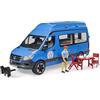 bruder 02684 - MB Sprinter Camper con autista - 1:16, veicolo, autocaravan, furgone, giocattolo da 4 anni