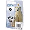 EPSON CARTUCCIA NERO-FOTO EPSON CLARIA PREMIUM SERIE 26/ORSO POLARE IN BLISTER RS