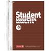 Brunnen 1067943 - Blocco note Student (A4, 70 g/m², 80 fogli)
