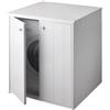 Negrari Onda mobile nascondi lavatrice 77x71 in pvc bianco codice prod: 5013P