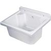Negrari Pilozzi lavatoio a muro 42x34 in resina bianco codice prod: 2051D/SCAT