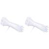 V-TAC 100 Fascette Plastica, Fascette Elettricista, Stringicavi Fascette Cavi Larga 3.5mm, Per Legare Fili Cavi (3.5X200mm, Bianco) (Confezione da 2)